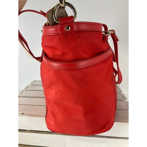 KATE SPADE LARGE ORANGE DIAPER BAG WITH CHANGING PAD (ASIS) - Picture 4 of 16